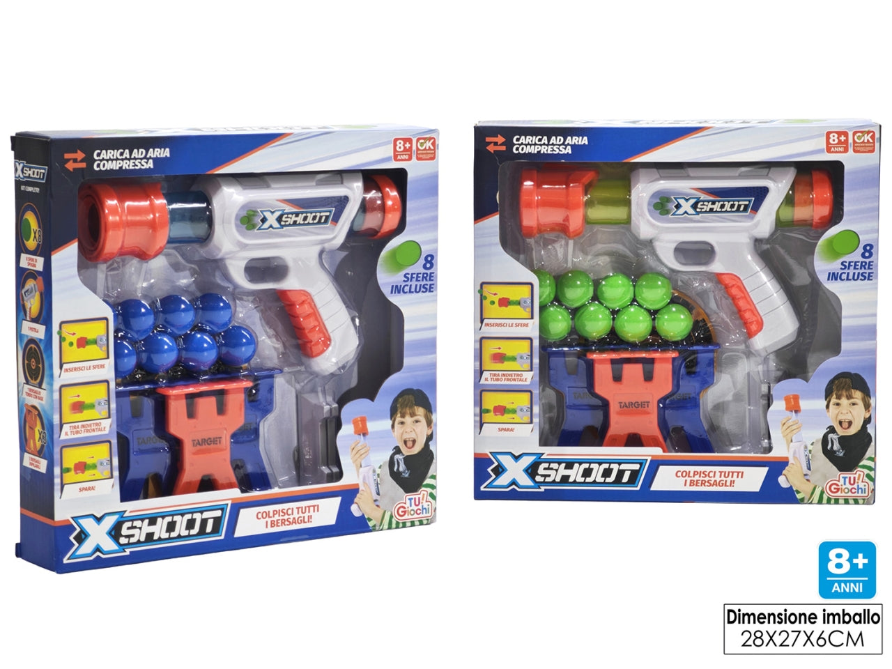 Pistola c/palline e accessori