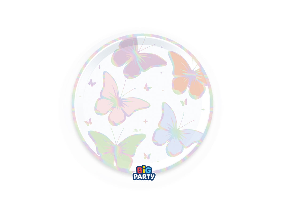 Piatti 18cm butterfly set da 6 piatti
