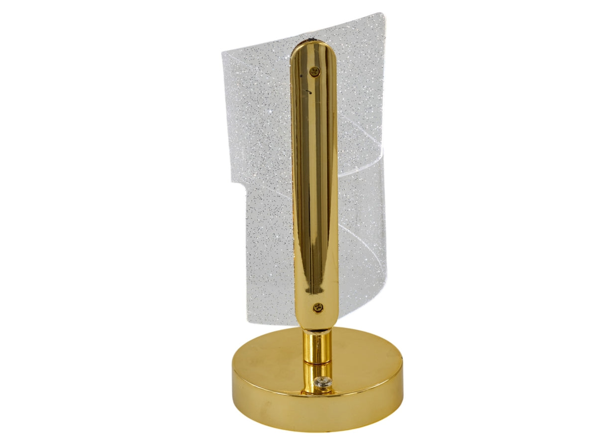 Lampada da tavolo Gold&crystal Spyral