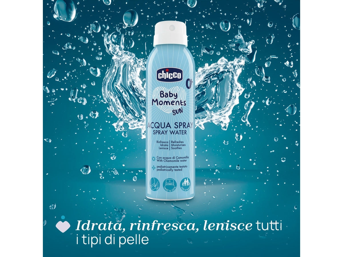 Chicco spray rinfrescante lenitivo Baby Moments Sun 150ml