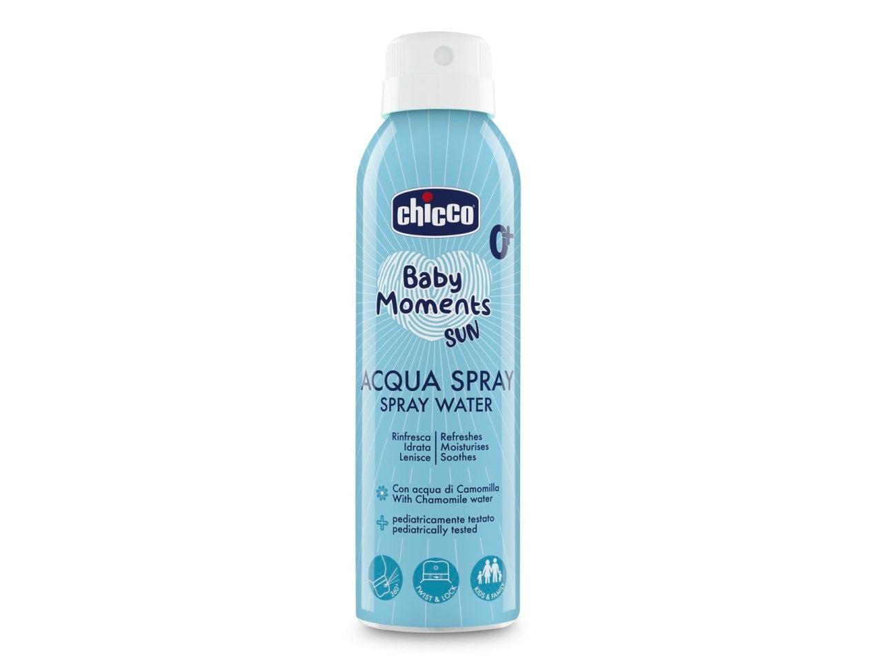 Chicco spray rinfrescante lenitivo Baby Moments Sun 150ml