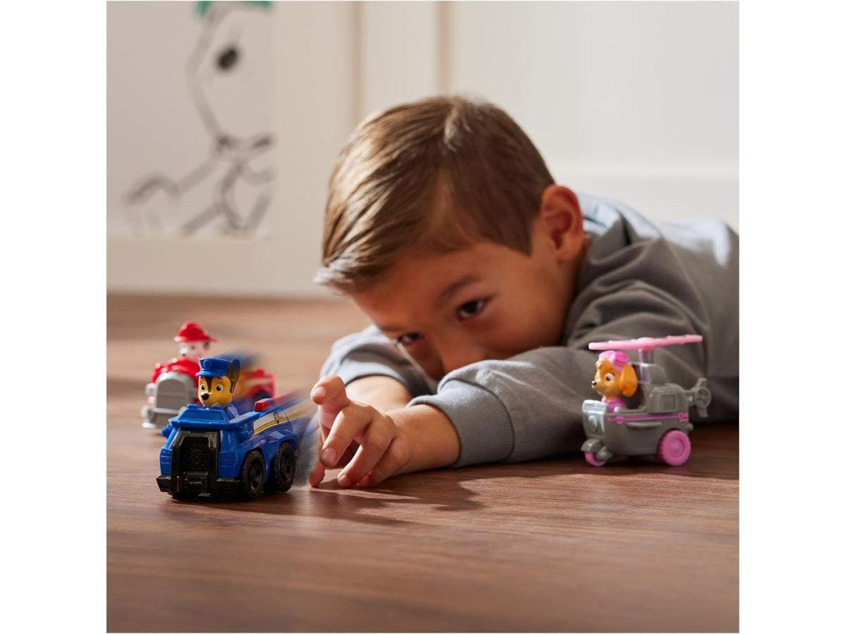 Paw patrol 3 veicoli pull bach