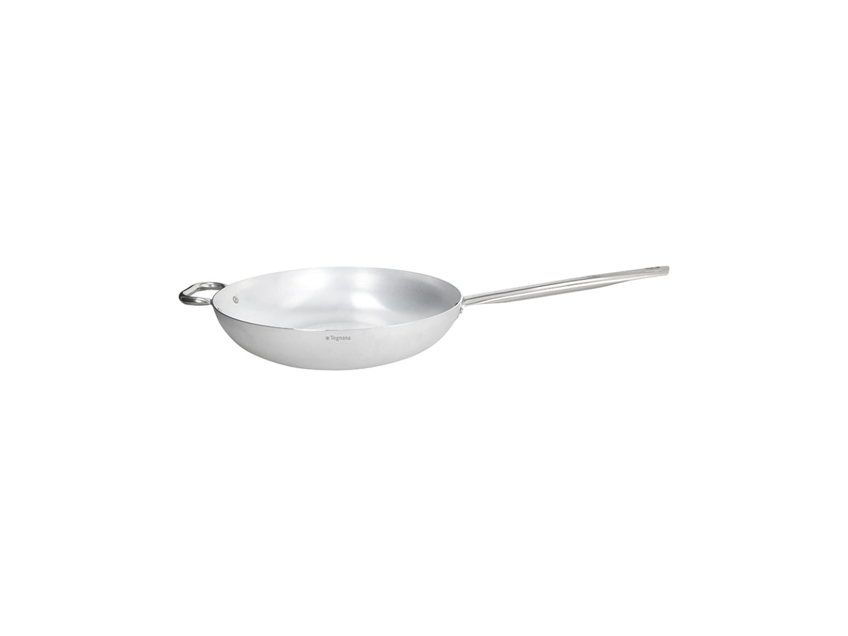 Essentia padella alta 36cm in alluminio stampato con manico in acciaio, adatto per tutti i piani cottura