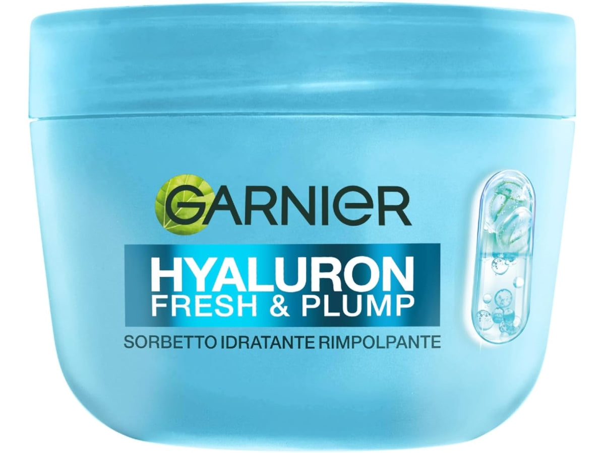 Garnier crema viso da giorno Hyaluron Fresh&Plump sorbetto idratante rimpolpante 85ml