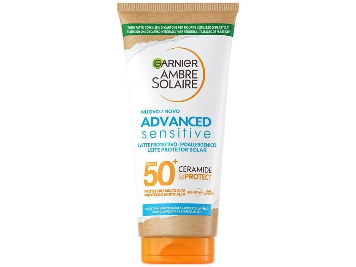 Ambra solair advanced sensitive latte solare spf50+ 170ml