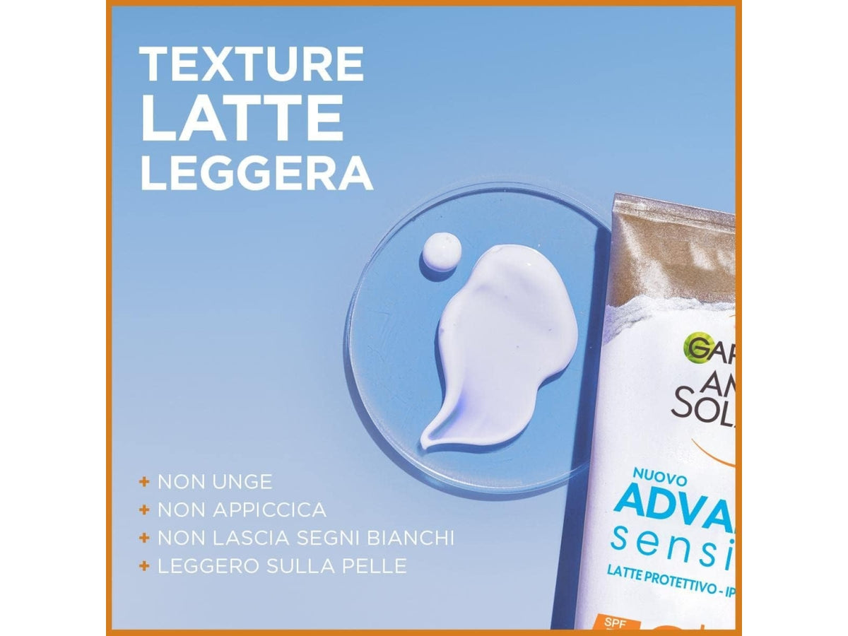 Ambra solair advanced sensitive latte solare spf50+ 170ml