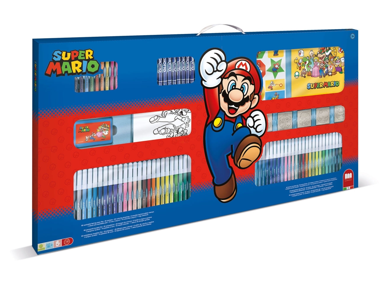 Mario mega maxi set colori