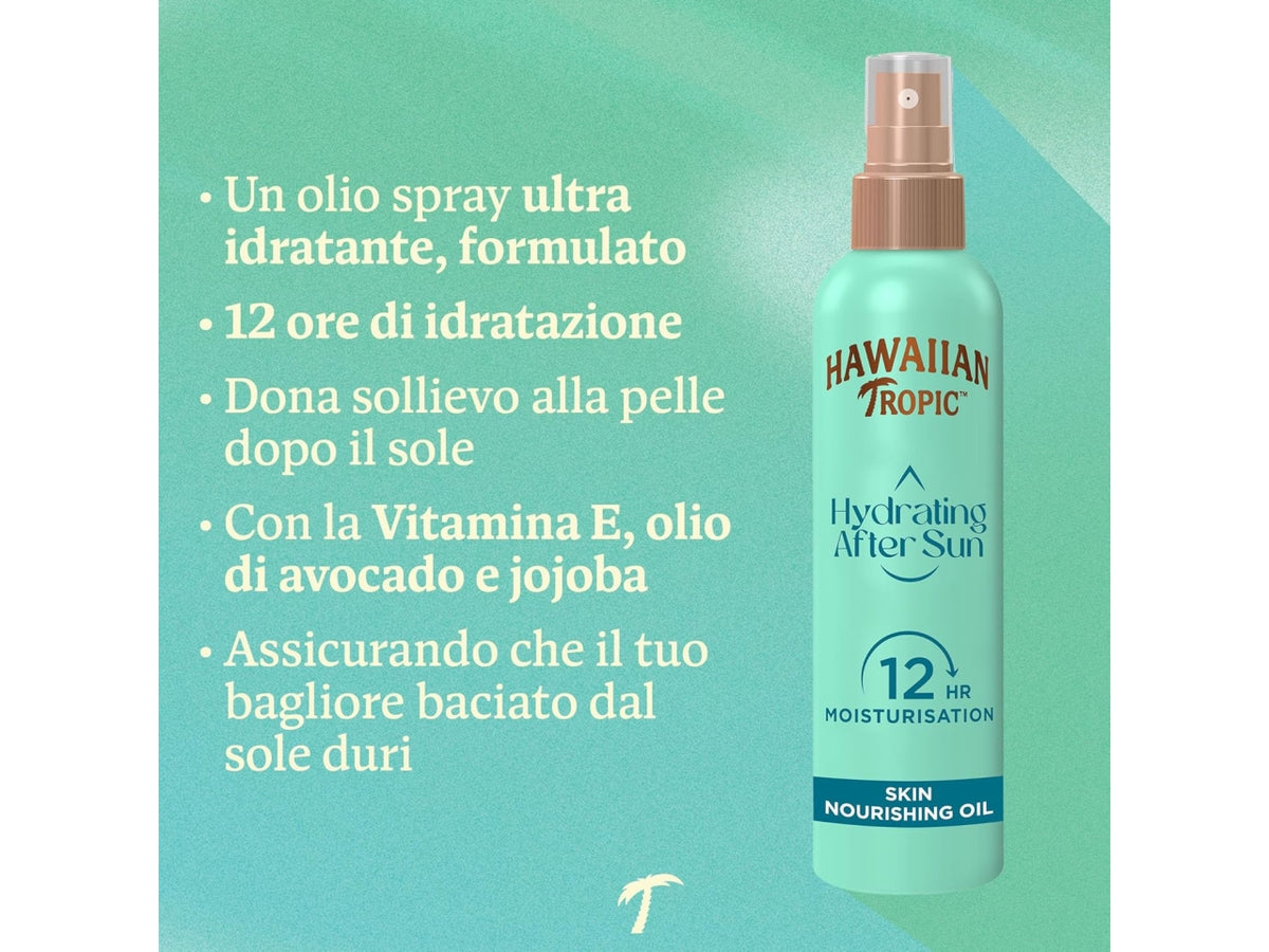 Hawaiian Hydrating olio super idratante dopo sole spray 150ml $