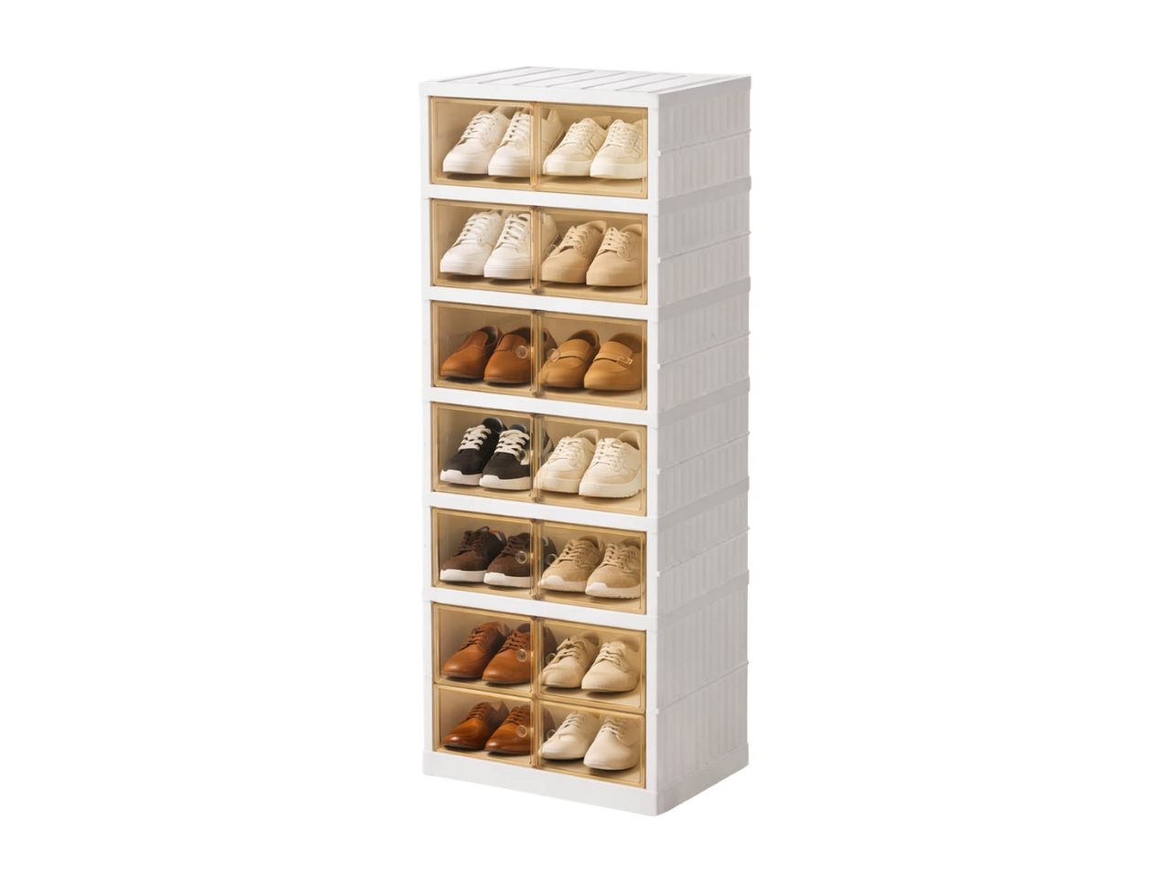 Scarpiera in plastica 44x35xh.117cm