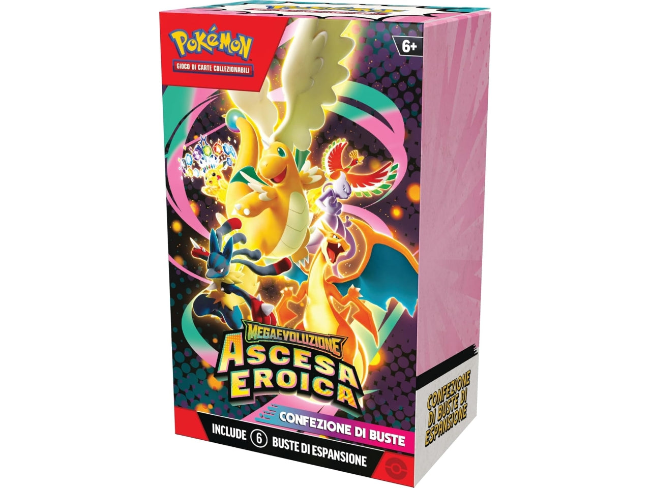 Pokemon 2.5 Bundle 6 buste Megaevoluzione - Ascesa Eroica £