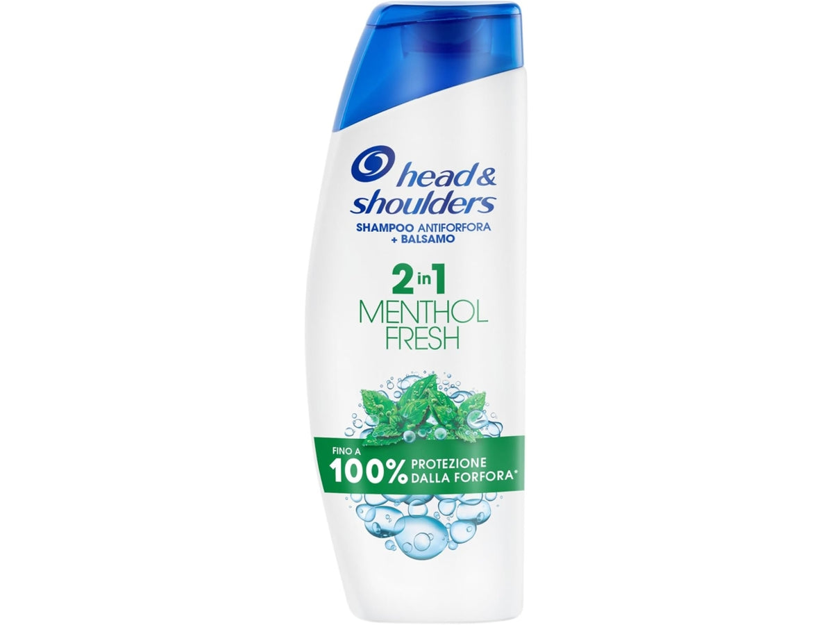 Head&shoulders shampoo 250ml 2in1 menthol fresh $