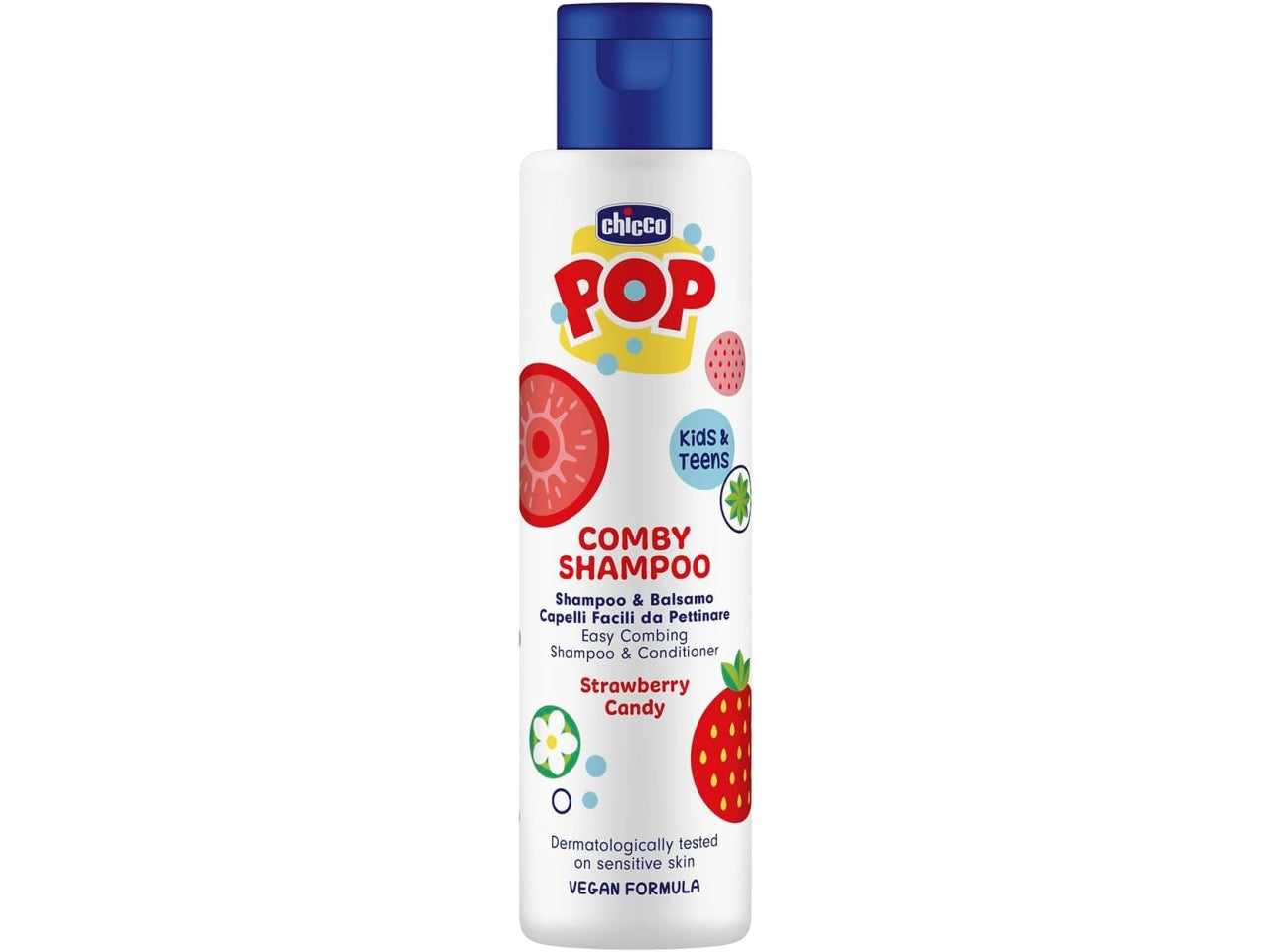 Chicco Comby shampoo e balsamo dolce fragola 250ml