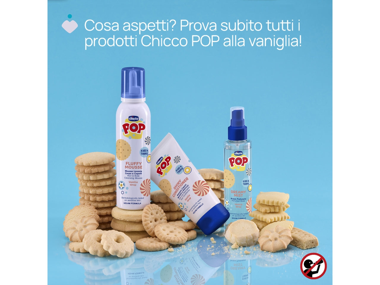 Chicco acqua profumata vaniglia 150ml