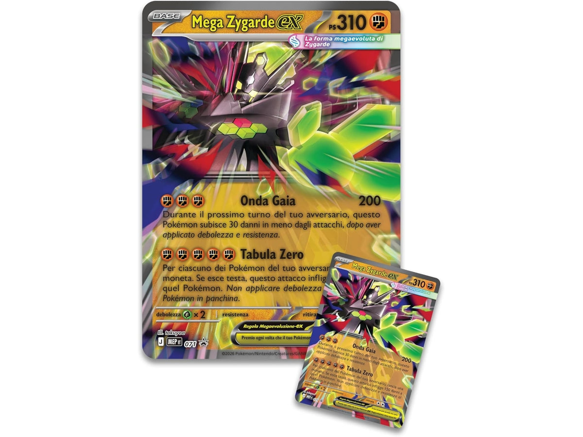Pokemon Collezione Premium Mega Zygarde-EX