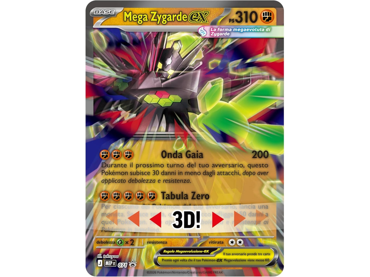 Pokemon Collezione Premium Mega Zygarde-EX