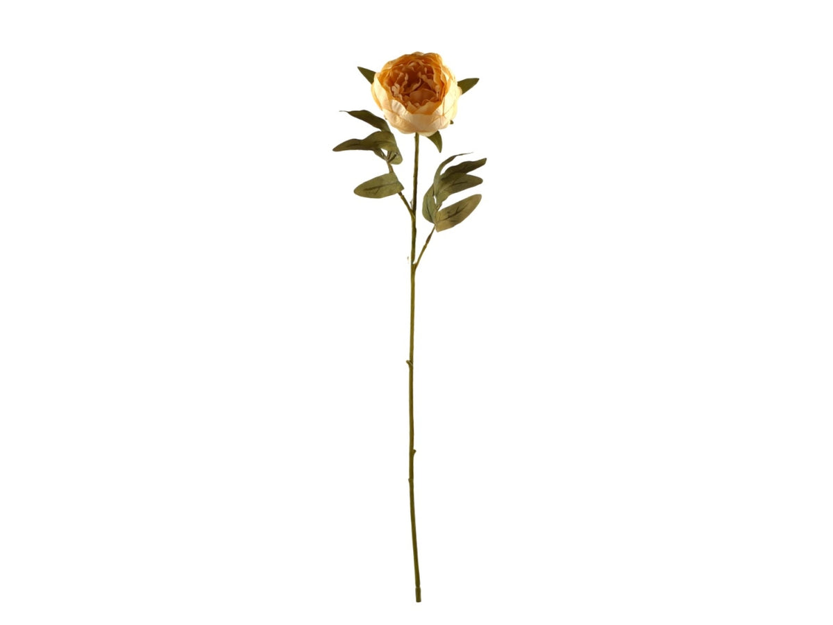 Ramo Peonia singola beige