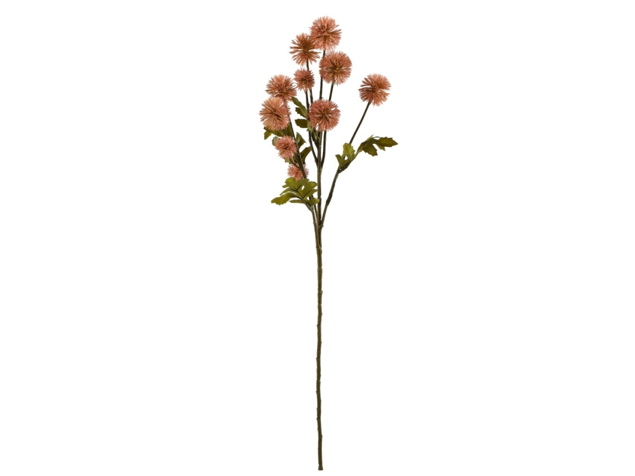 Xanthium ramo 61cm con 10 fiori malva