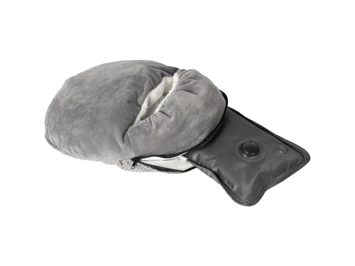 Scaldapiedi con borsa acqua calda elettrica in 4 colori assortiti