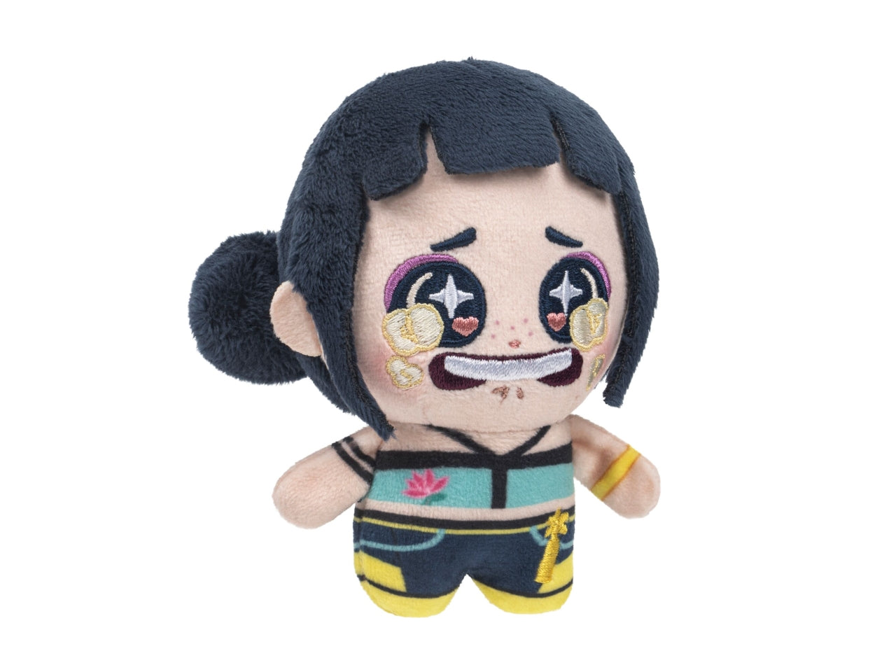 Kpop demon huntersblind cup ramen con peluche 10 cm in cdu