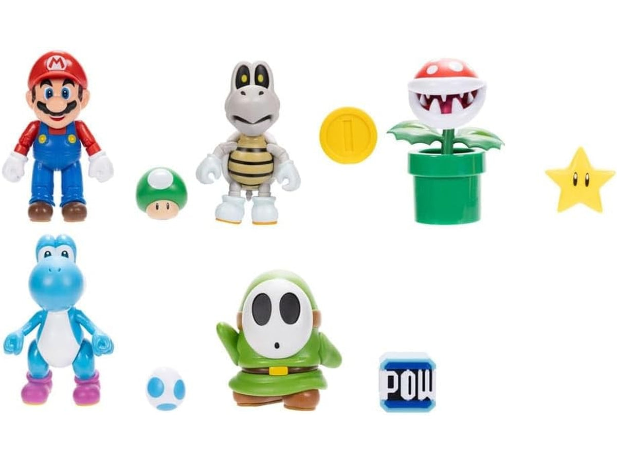 Personaggio Nintendo super mario 4" figures wave 40
