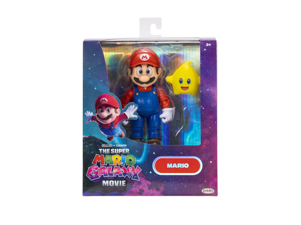 Personaggio Nintendo Super Mario movie 2 - 5" figure assortite