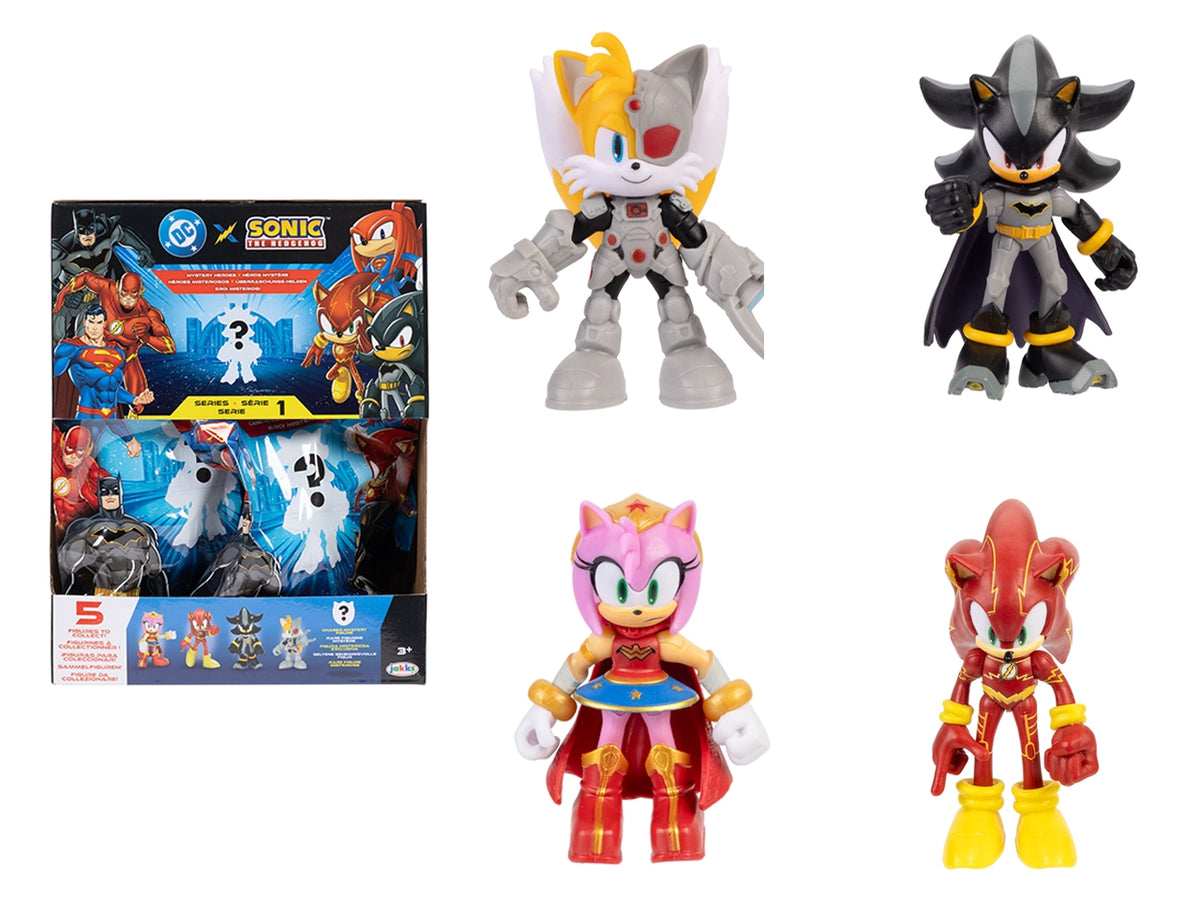 Personaggio Sonic project jacket 2.5 buste personaggi serie 1 a sorpresa
