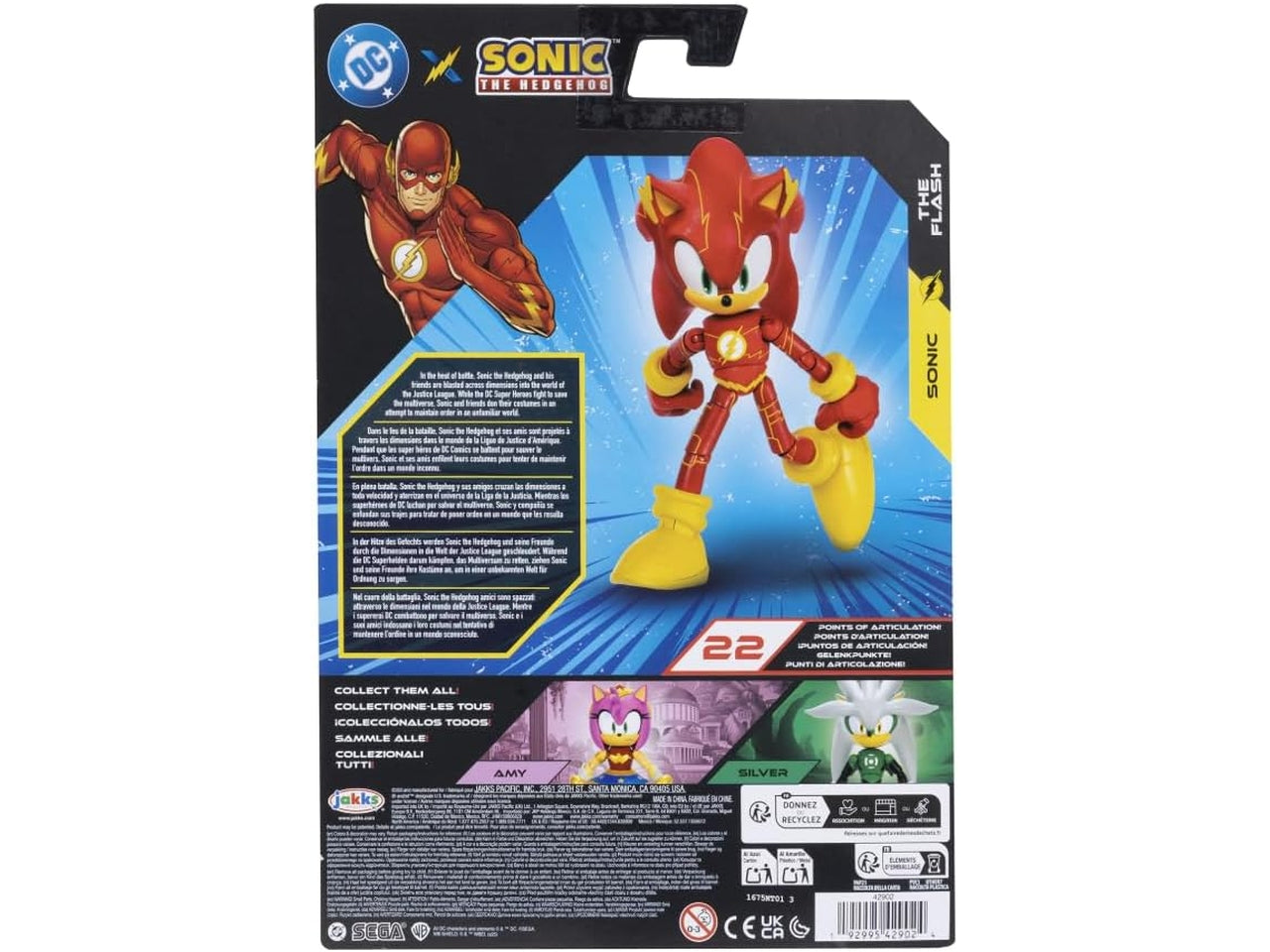 Personaggio Sonic project jacket 5â figure sonic