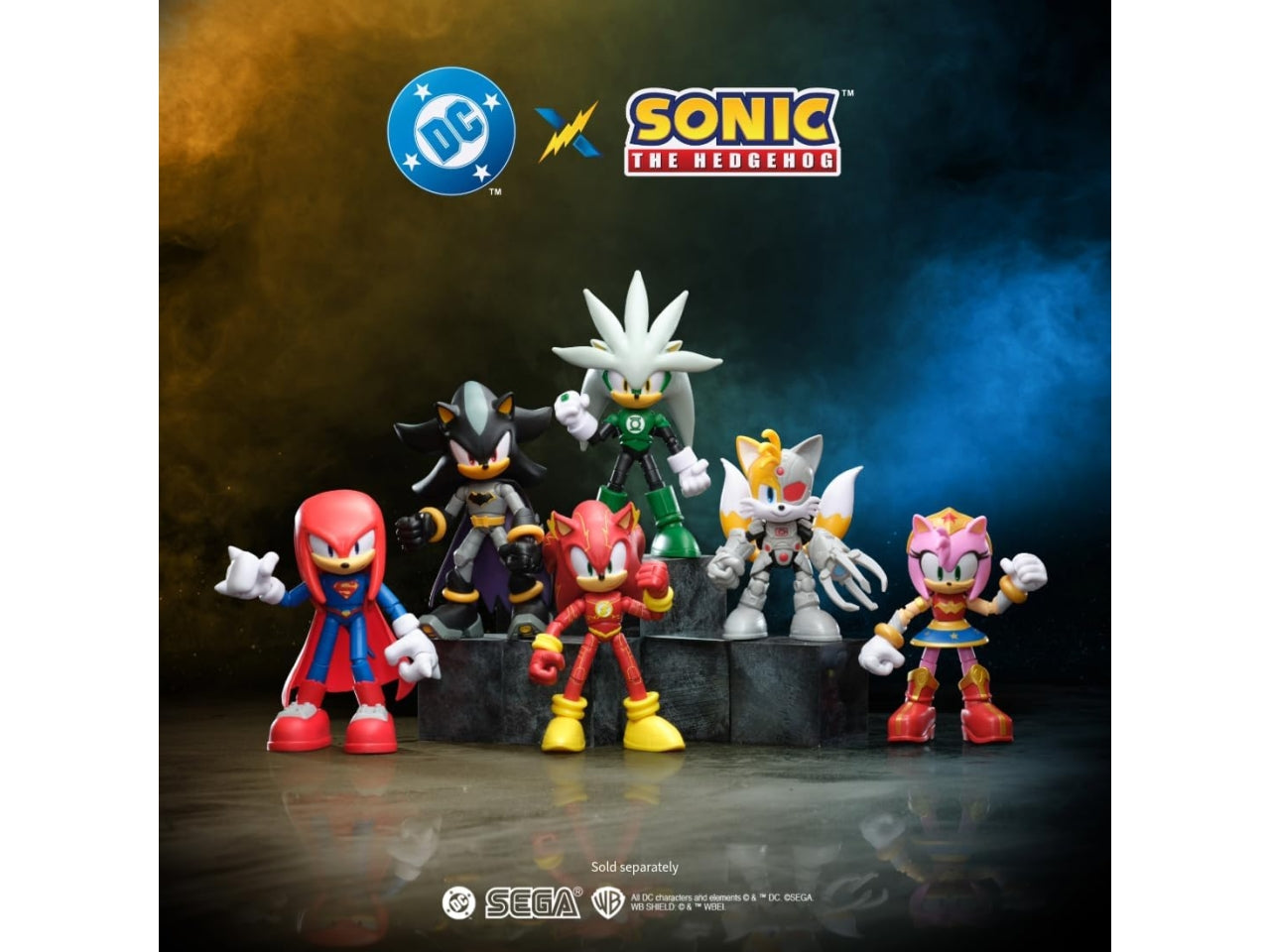Personaggio Sonic project jacket 5â figure silver
