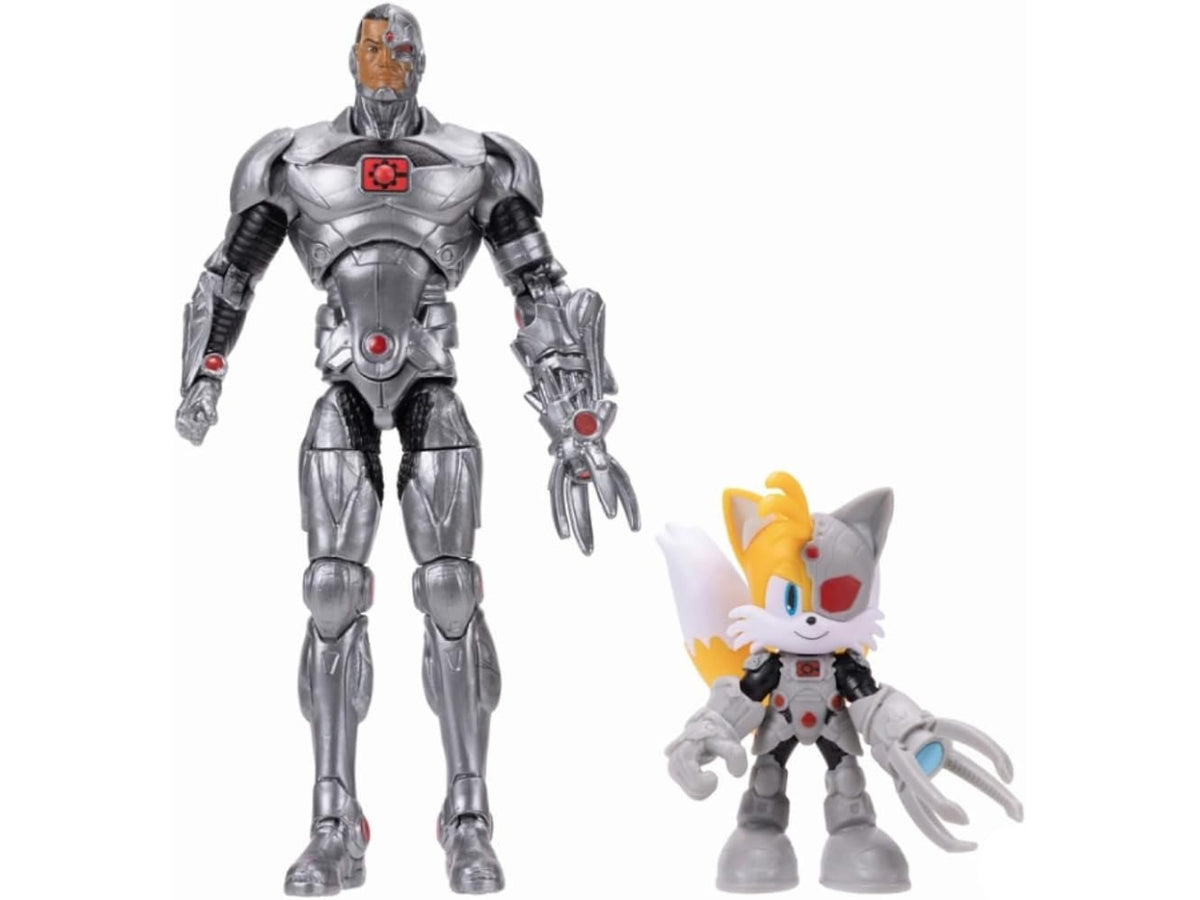 Personaggio Sonic project jacket 2.5" tails & 5" cyborg