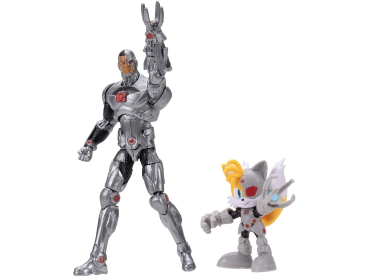 Personaggio Sonic project jacket 2.5" tails & 5" cyborg