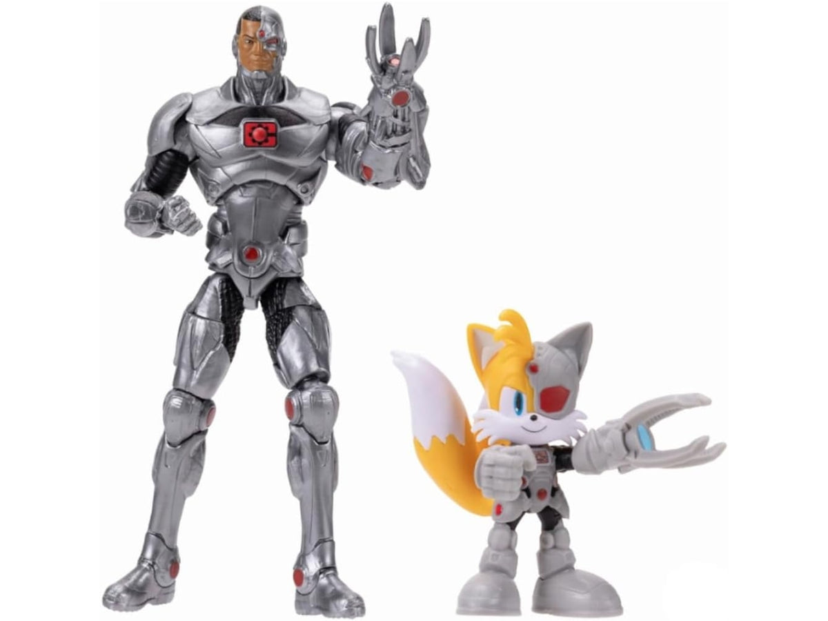 Personaggio Sonic project jacket 2.5" tails & 5" cyborg