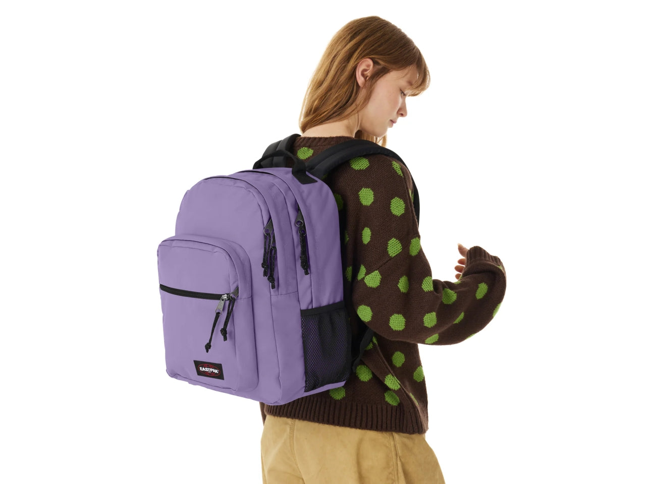 Eastpak zaino Morius Authentic di colore dahlia purple