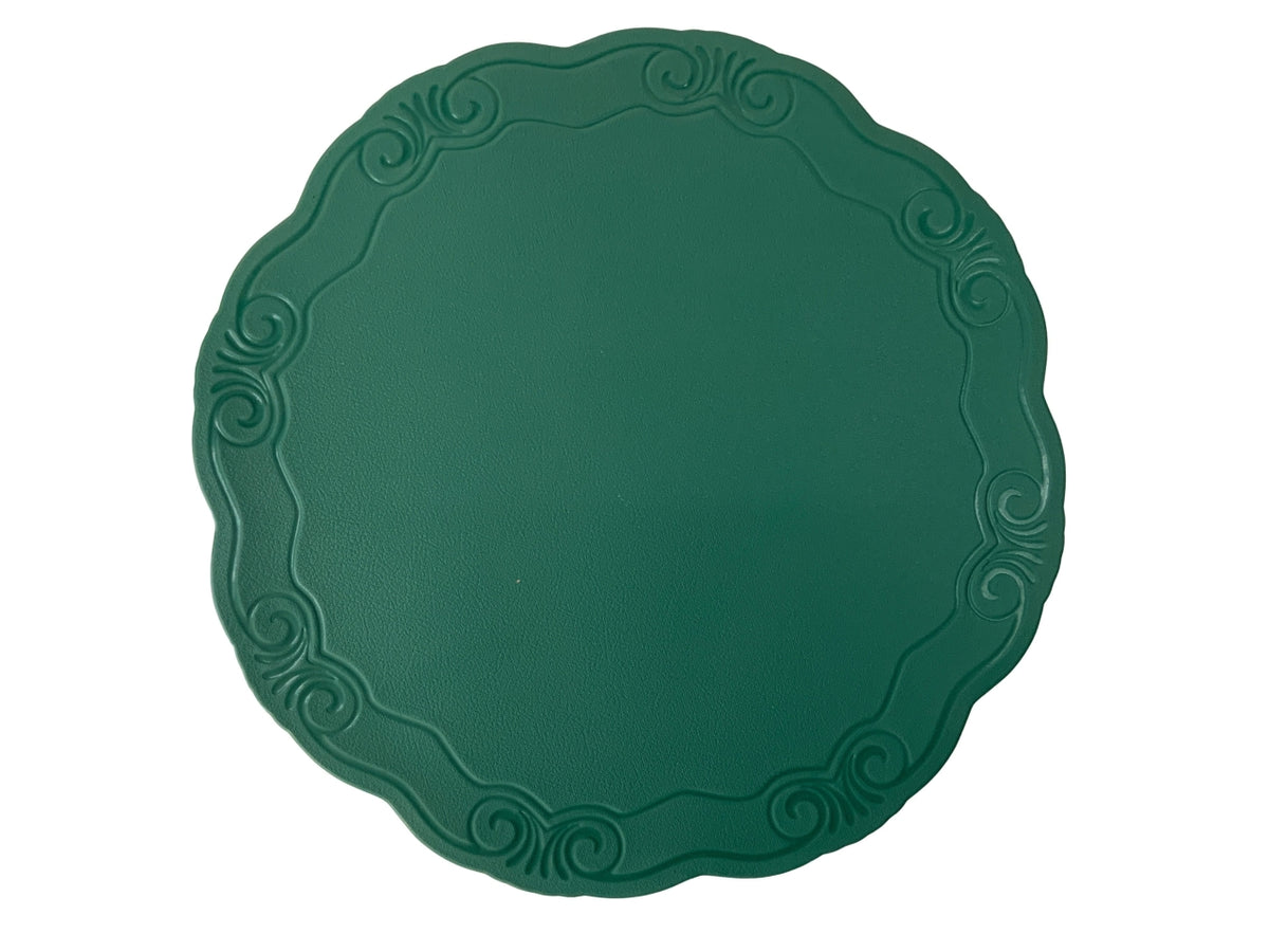 Sottopiatto verde 38cm