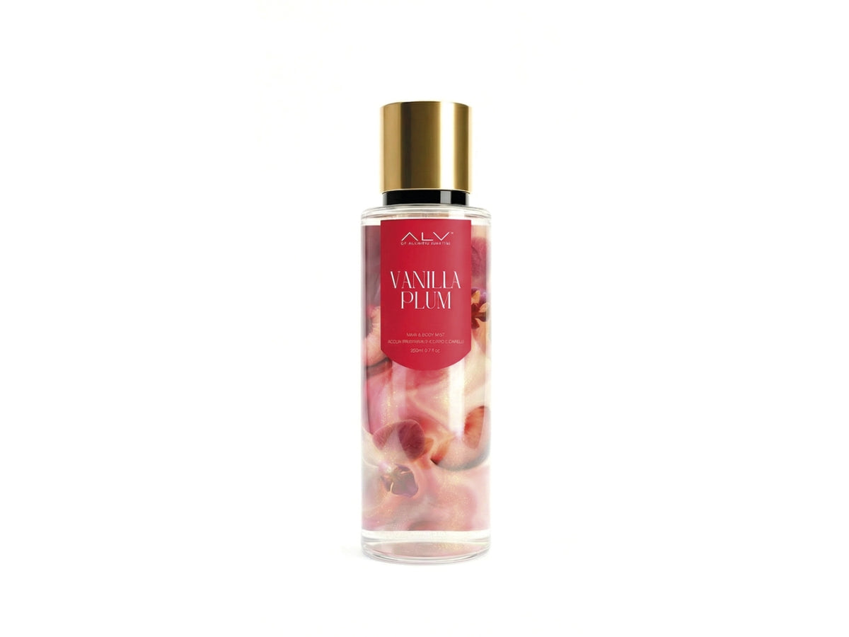 Alviero martini vanilla plum shimmer hair&body mist 200ml