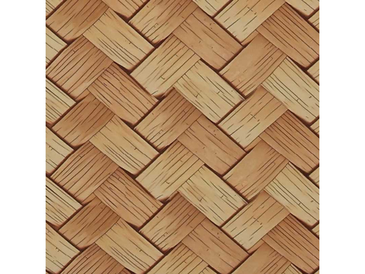 Cesta cartone rettangolare 35x26xh.7cm intreccio sfogliato naturale