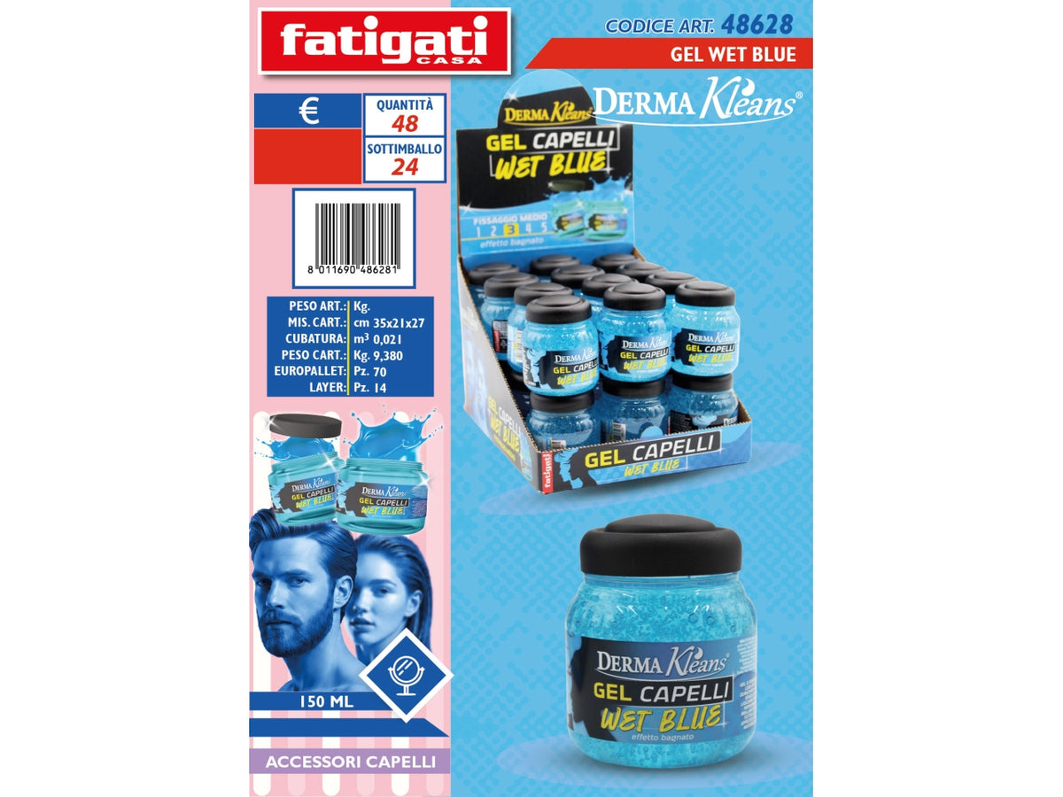 Gel wet 150ml blue