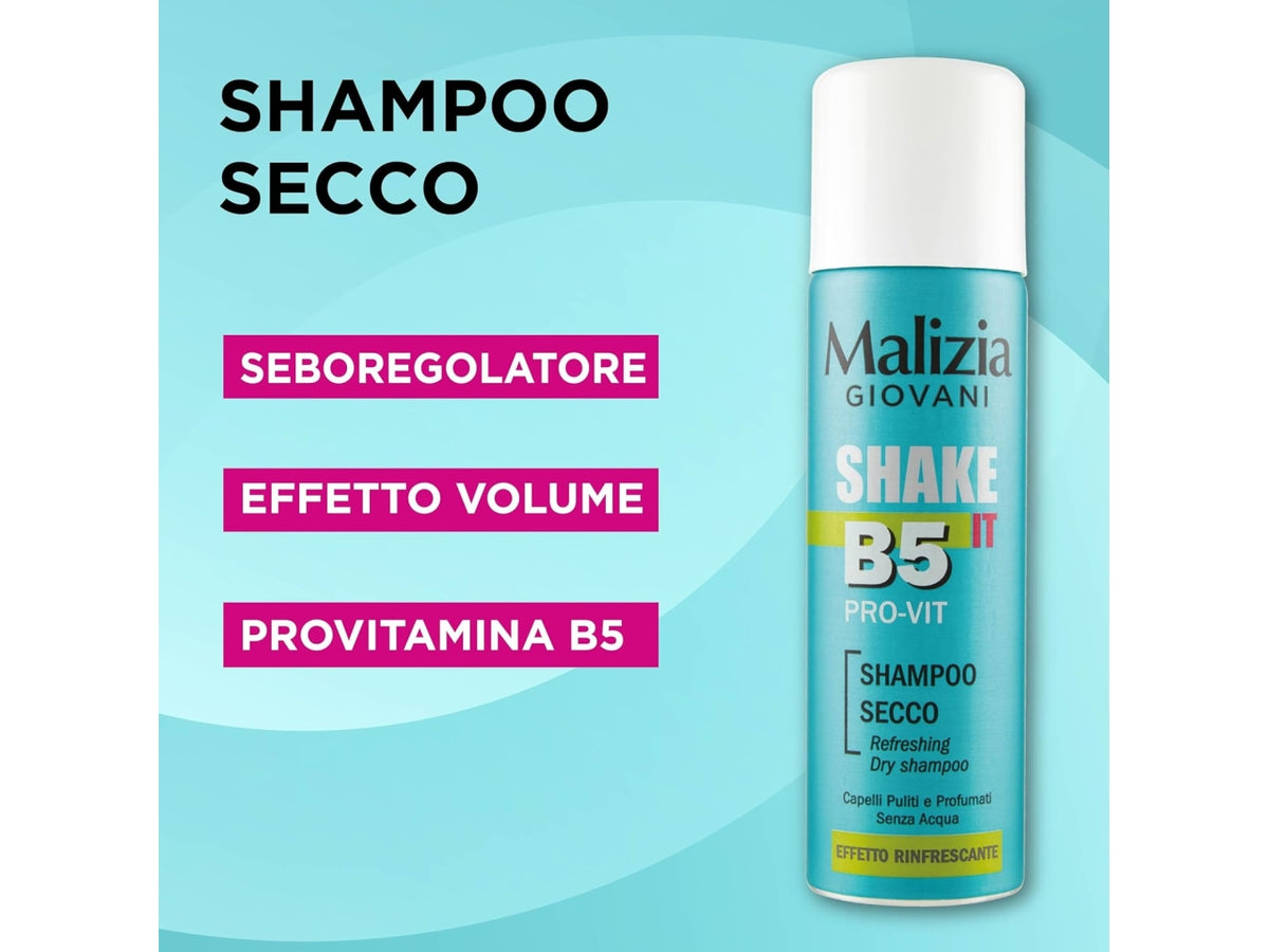 Malizia shampoo a secco 200ml giovani $
