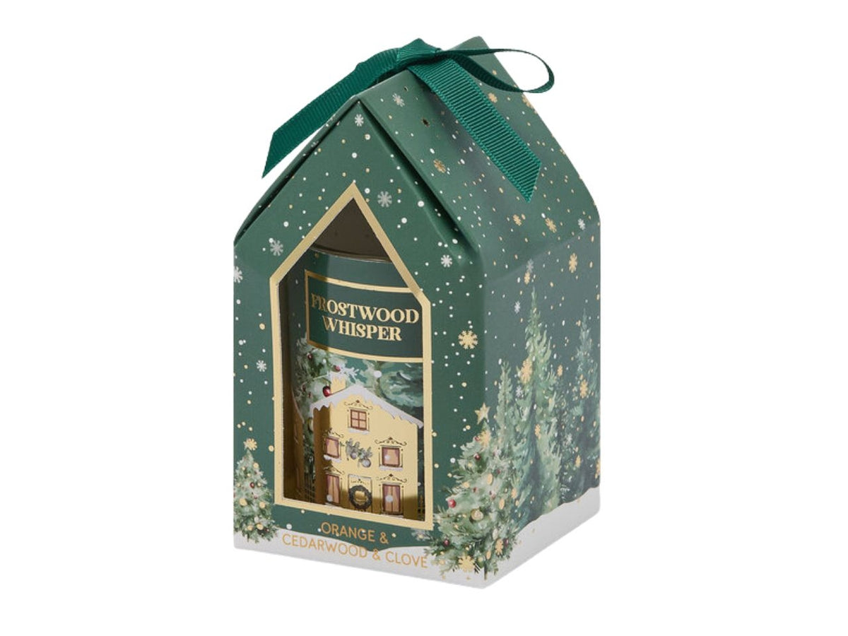 Candela noel in vasetto 7xh.8cm profumazione cardamomo 120gr 25h