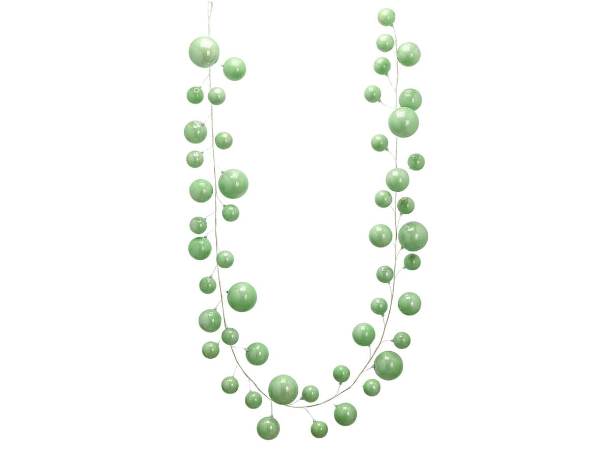 Ghirlanda 280cm pallemix in plastica verde chiaro