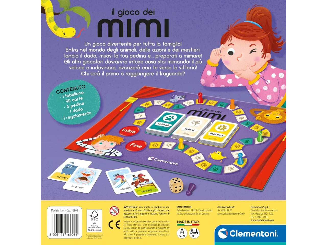 Gioco Il Gioco dei Mimi - Clementoni