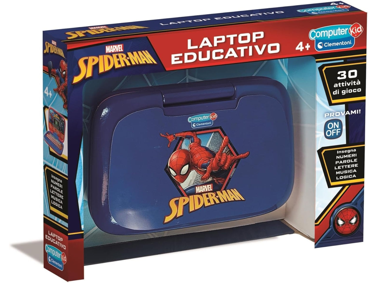 Clementoni Spiderman Smart Laptop 4+