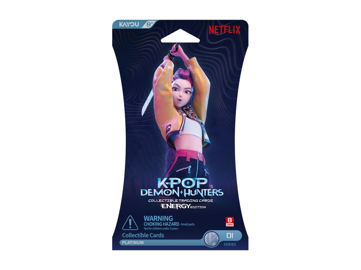 Carte K-POP Demon Hunters bustina da 8 carte collezionabili