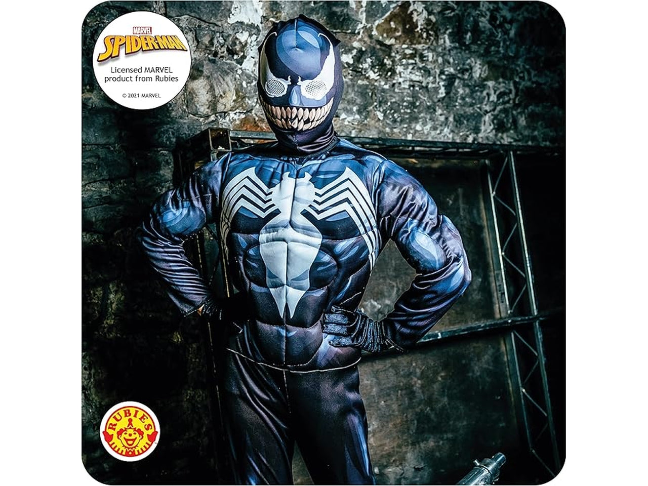 Costume Venom deluxe taglia M 5-7 anni
