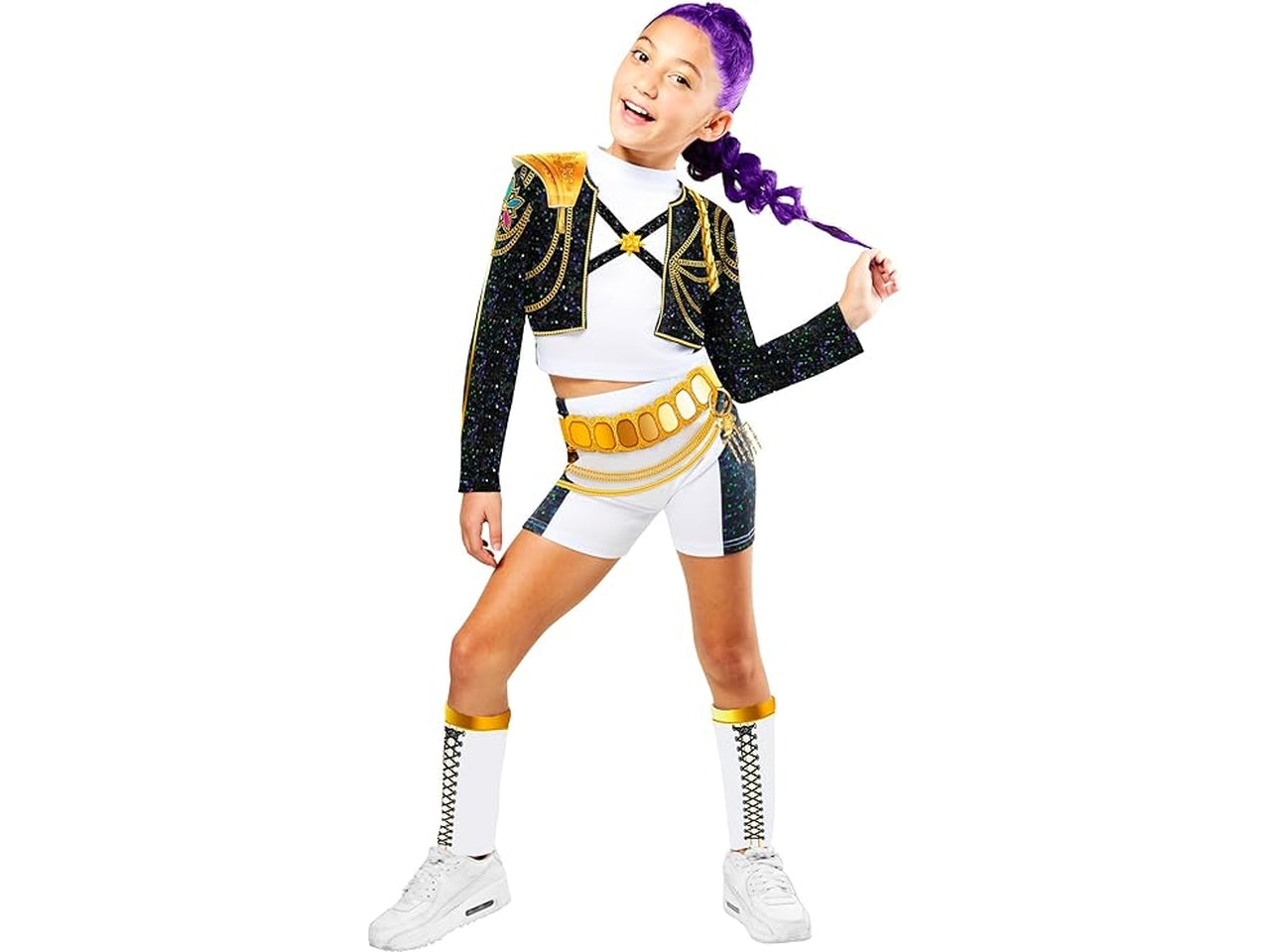 Costume Kpop Rumi golden, taglia S 7-8 anni