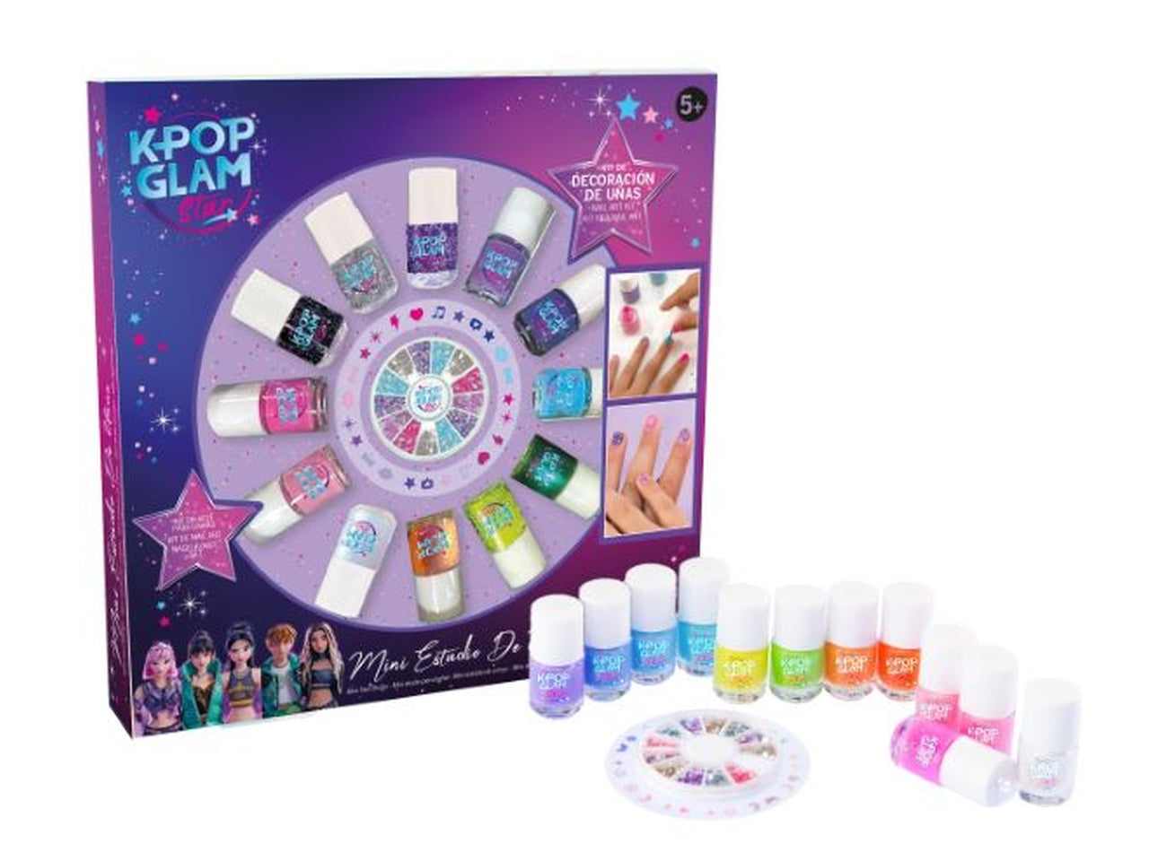 K pop glam star mini nail studio