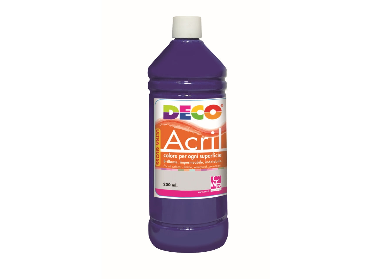 Acrilico deco 250ml blu oltremare