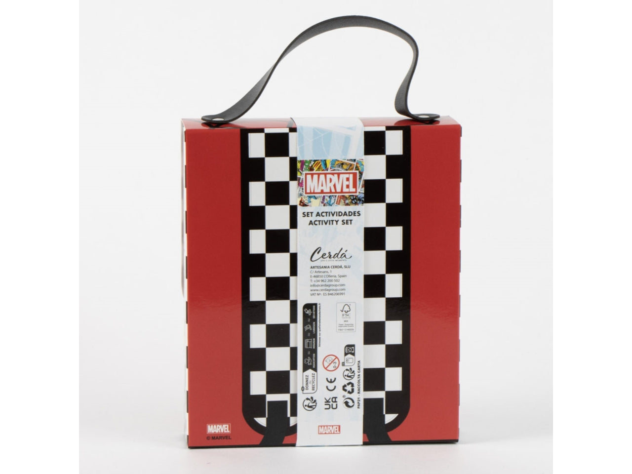 Borsa di Spiderman con set da colorare