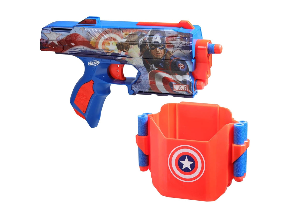 Nerf pistola capitan america