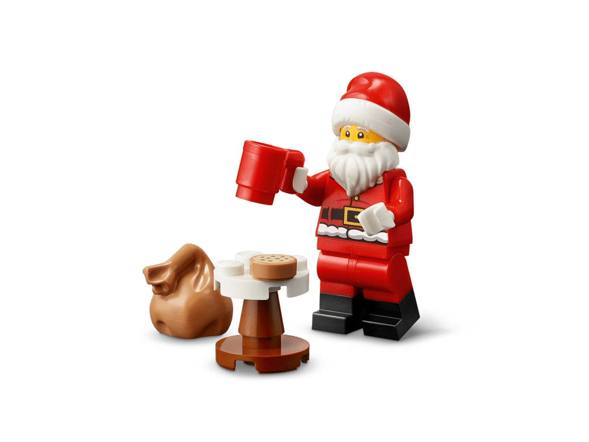 Lego casa di pan di zenzero festiva