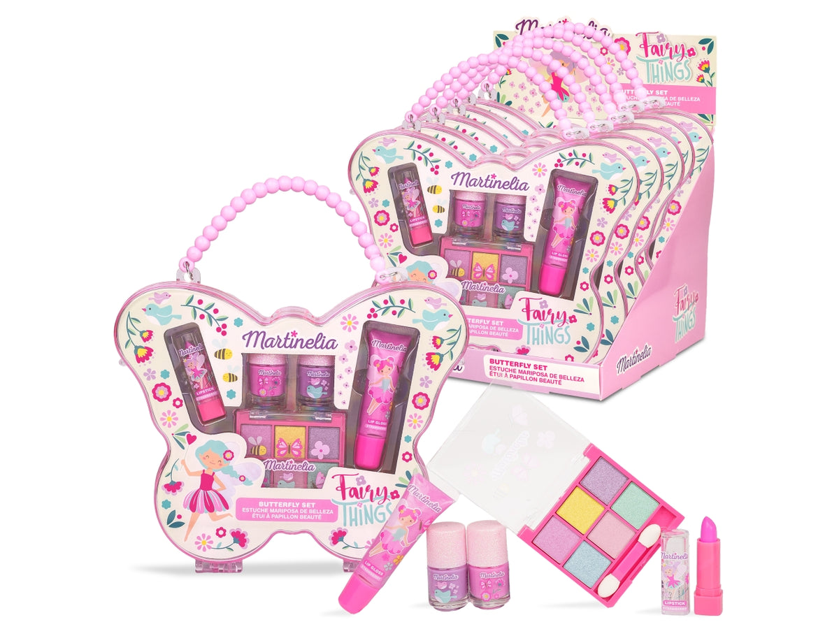 Martinelia fairy things, set make up a forma di farfalla